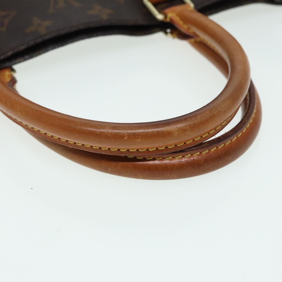 LOUIS VUITTON Monogram Sac Plat Hand Bag M51140 LV Auth yk13934