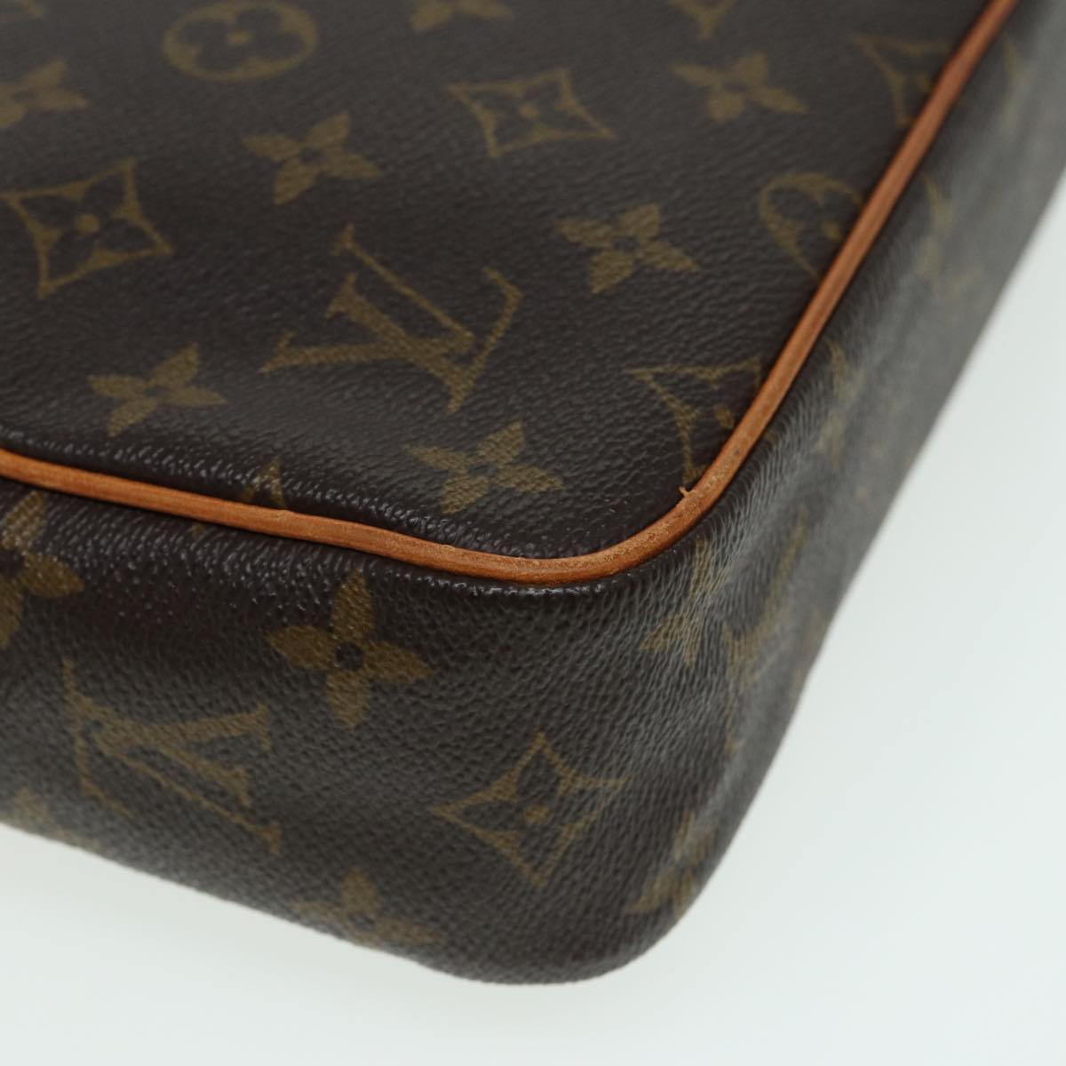 LOUIS VUITTON Monogram Compiegne 23 Clutch Bag M51847 LV Auth yk13937