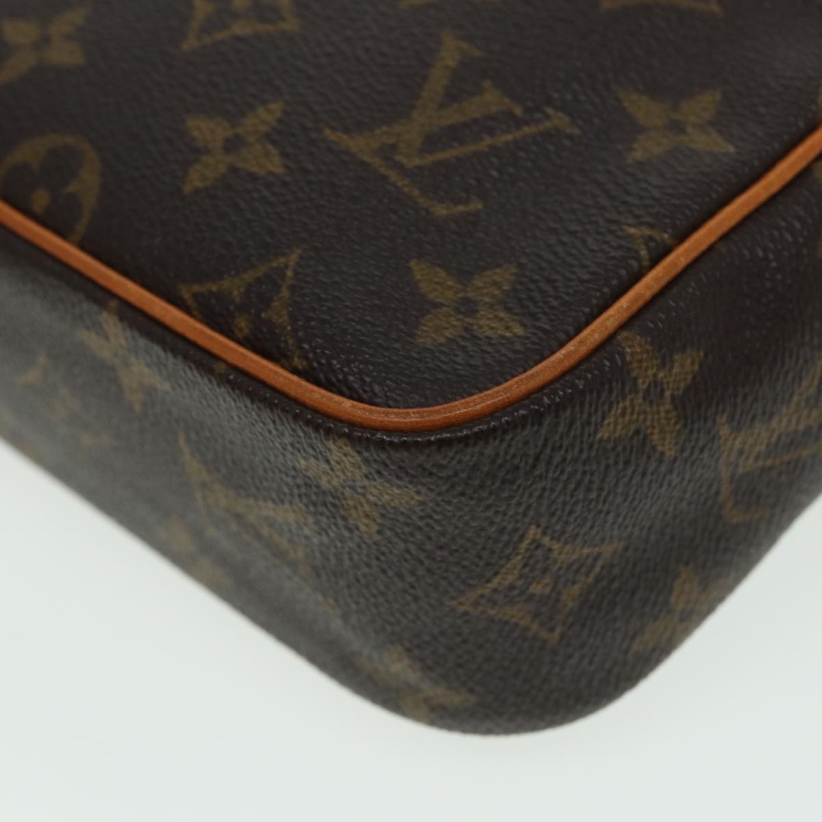 LOUIS VUITTON Monogram Compiegne 23 Clutch Bag M51847 LV Auth yk13937