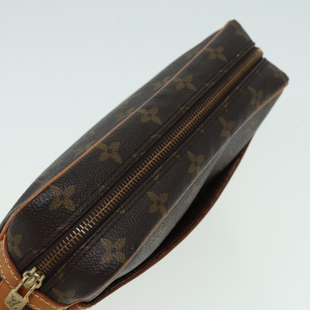 LOUIS VUITTON Monogram Compiegne 23 Clutch Bag M51847 LV Auth yk13937