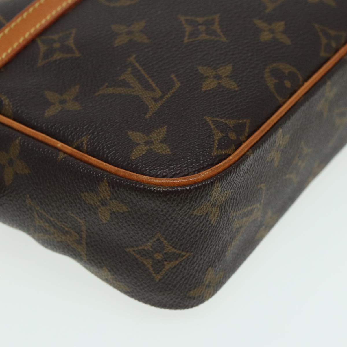 LOUIS VUITTON Monogram Compiegne 23 Clutch Bag M51847 LV Auth yk13937