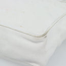 FENDI Hand Bag Leather 2way White Auth yk13942-16