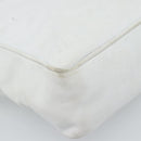 FENDI Hand Bag Leather 2way White Auth yk13942-17