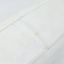 FENDI Hand Bag Leather 2way White Auth yk13942-19