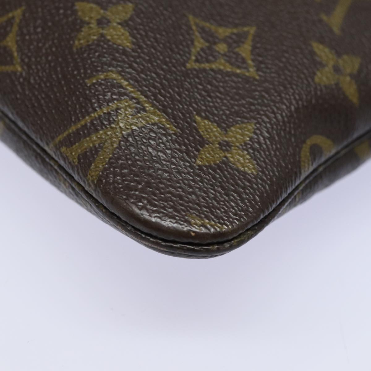 LOUIS VUITTON Monogram Pochette Priant Clutch Bag M51805 LV Auth yk13954