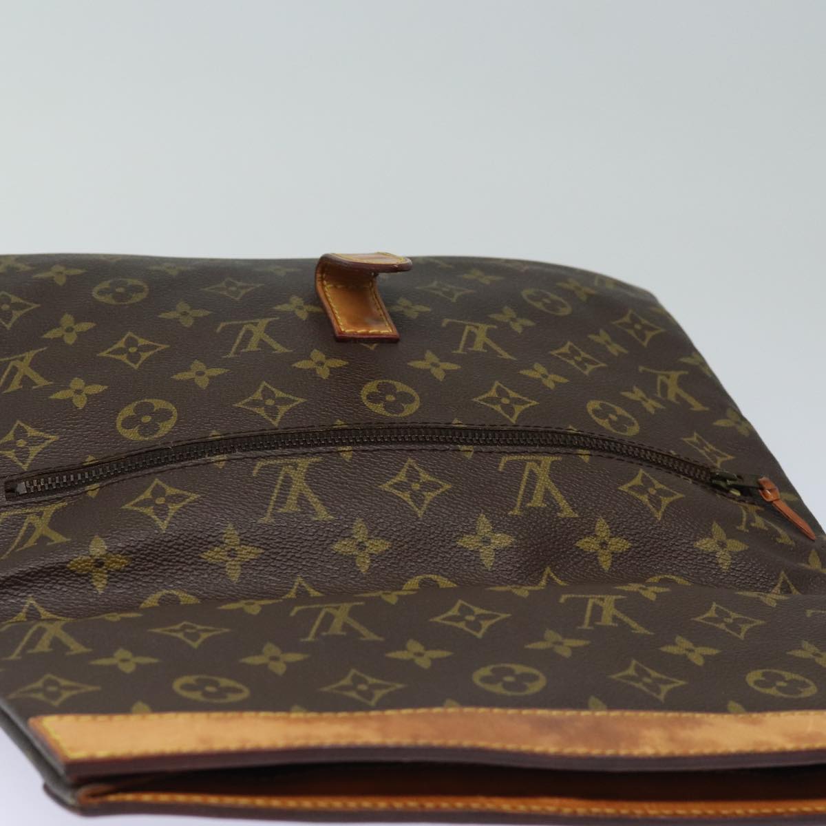 LOUIS VUITTON Monogram Pochette Priant Clutch Bag M51805 LV Auth yk13954