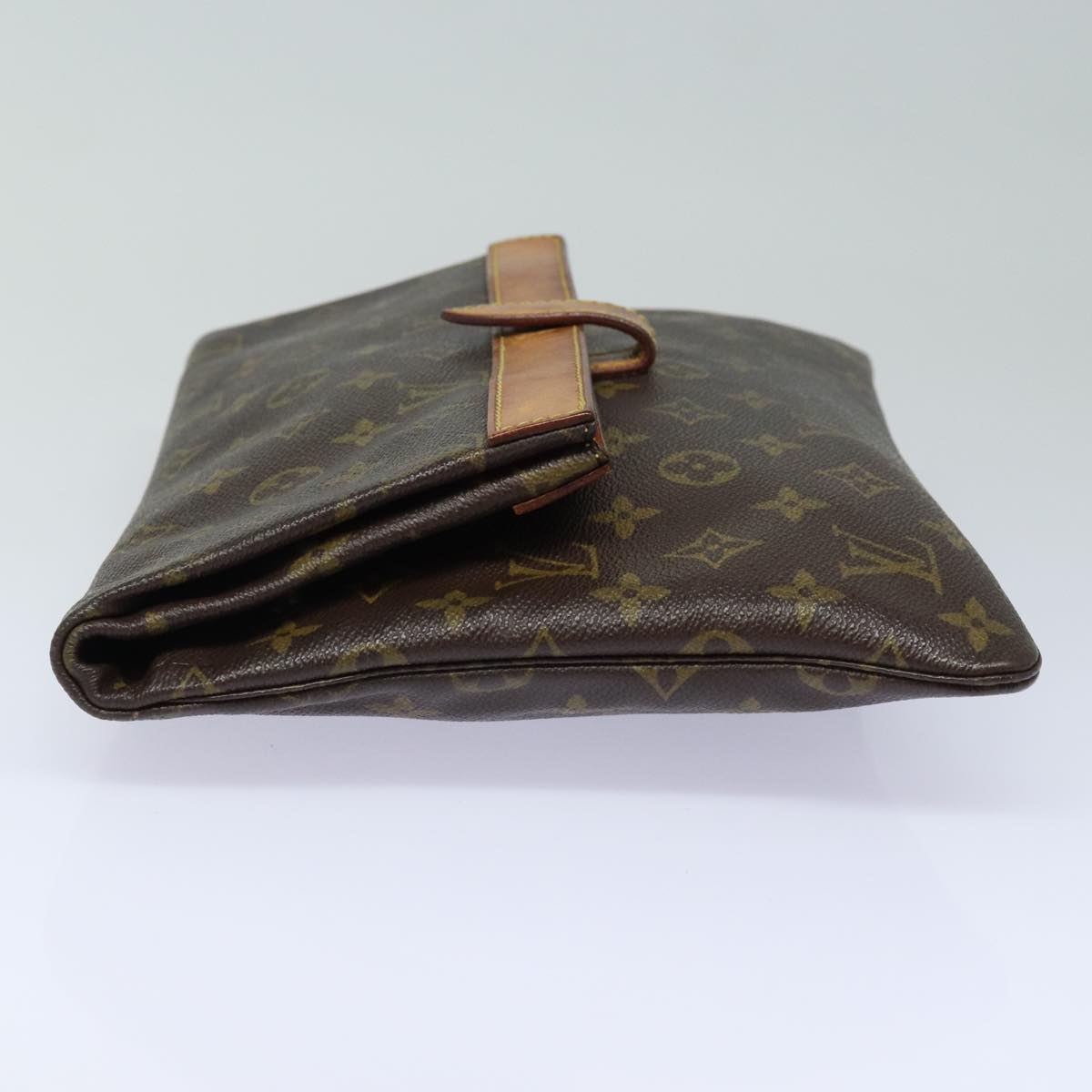 LOUIS VUITTON Monogram Pochette Priant Clutch Bag M51805 LV Auth yk13954