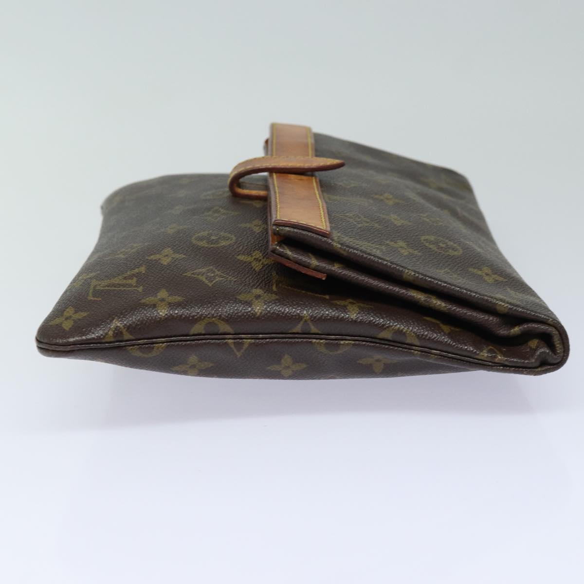 LOUIS VUITTON Monogram Pochette Priant Clutch Bag M51805 LV Auth yk13954