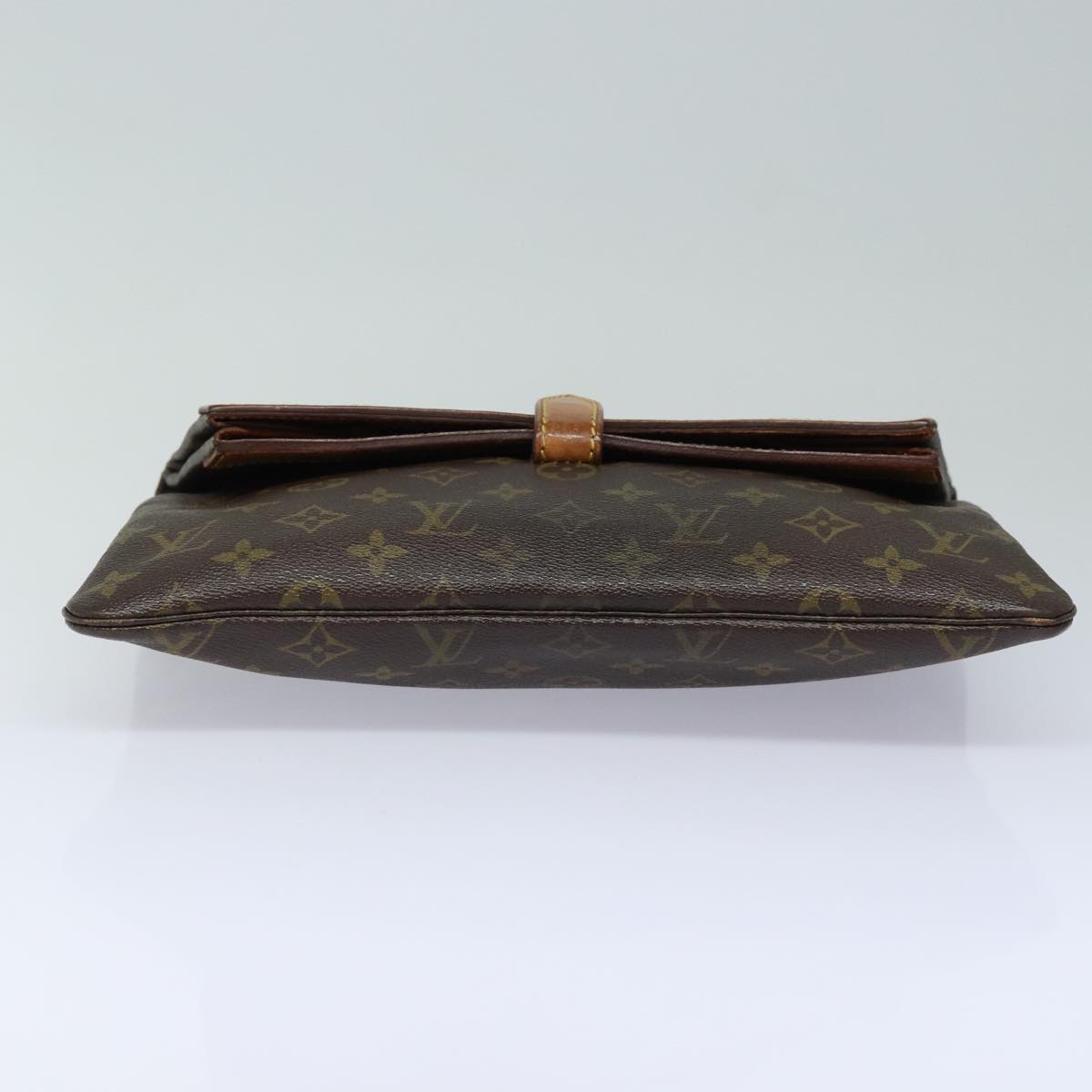 LOUIS VUITTON Monogram Pochette Priant Clutch Bag M51805 LV Auth yk13954