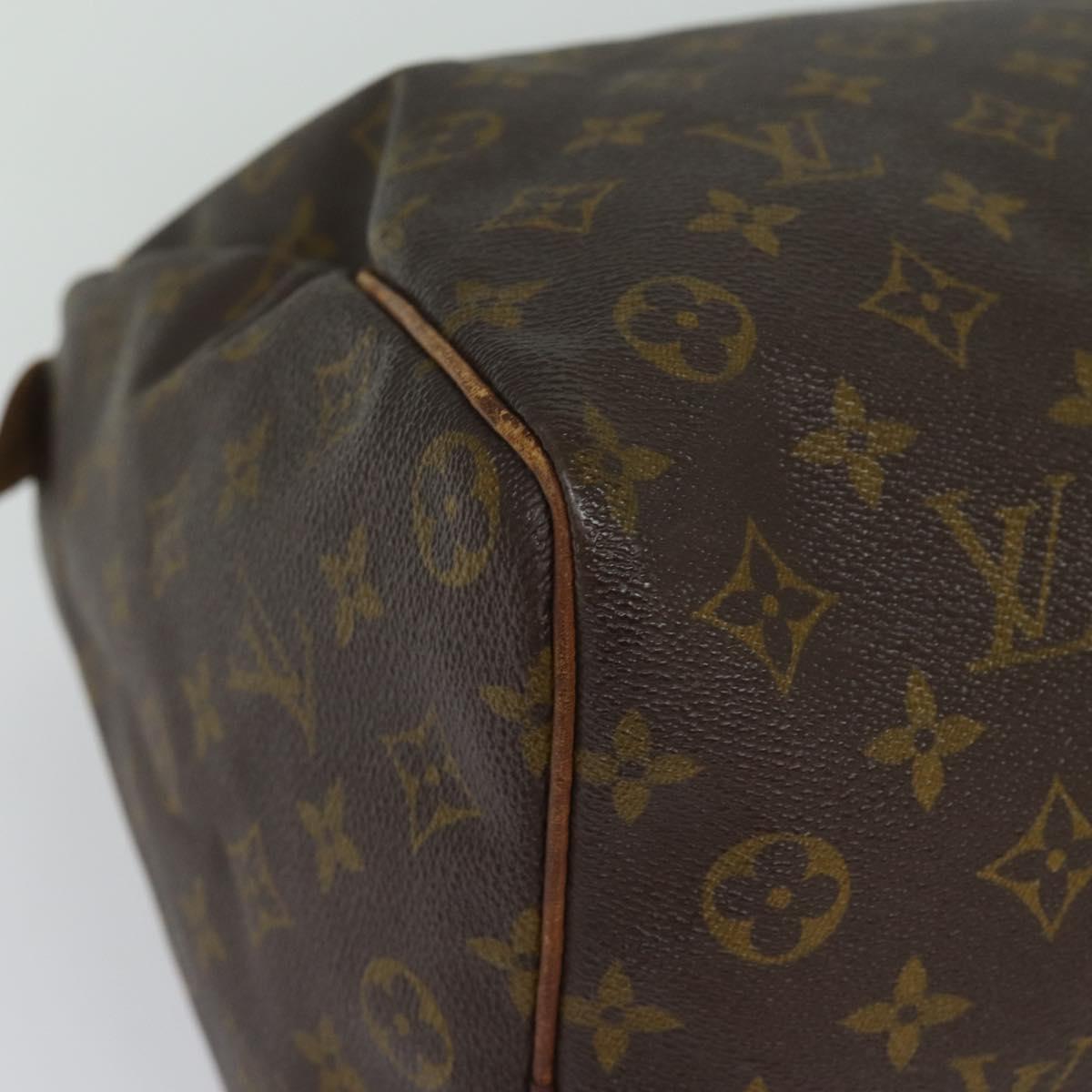 LOUIS VUITTON Monogram Speedy 35 Hand Bag Vintage M41524 LV Auth yk13969