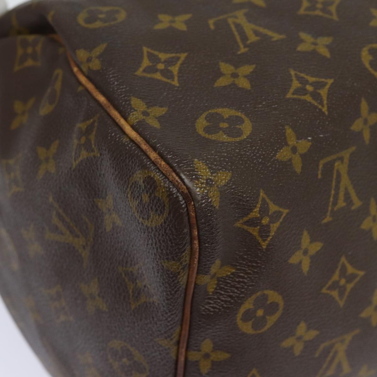 LOUIS VUITTON Monogram Speedy 35 Hand Bag Vintage M41524 LV Auth yk13969