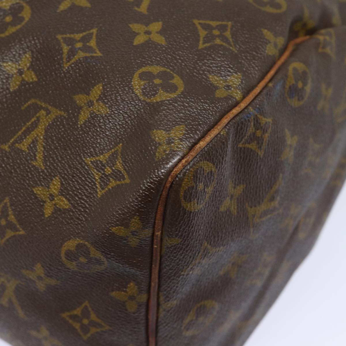 LOUIS VUITTON Monogram Speedy 35 Hand Bag Vintage M41524 LV Auth yk13969