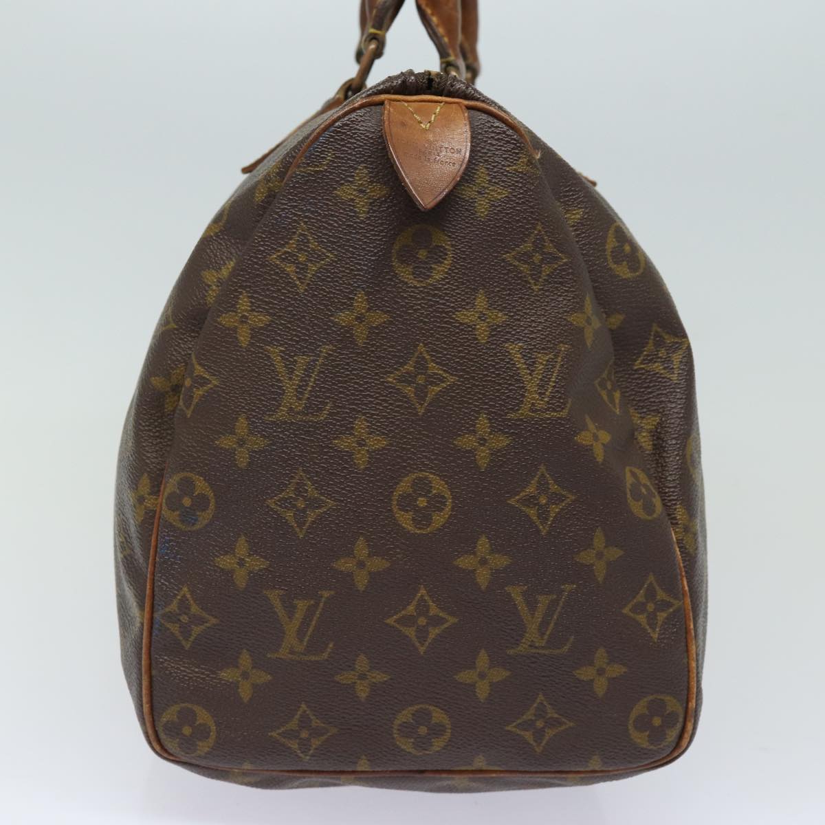 LOUIS VUITTON Monogram Speedy 35 Hand Bag Vintage M41524 LV Auth yk13969