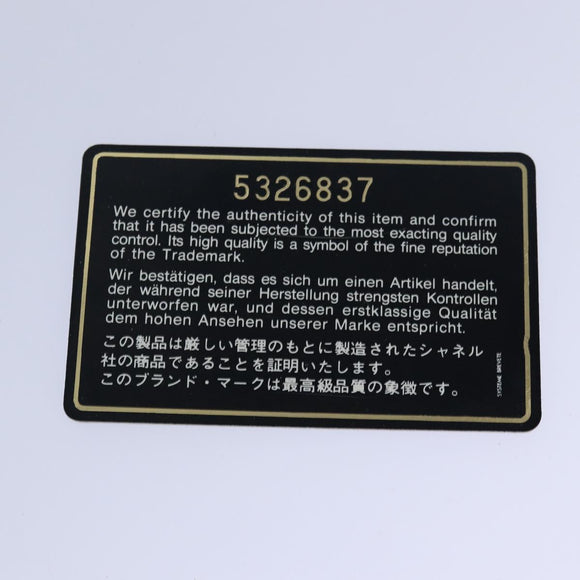 CHANEL Vanity COCO Mark Hand Bag Caviar Skin Emerald Green CC Auth yk13974AV