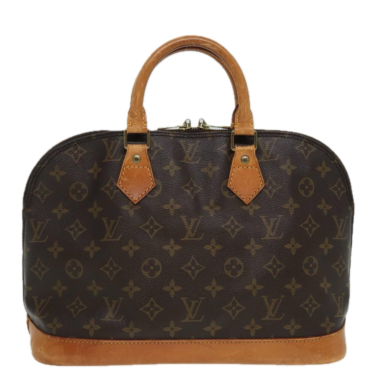 LOUIS VUITTON Monogram Alma Hand Bag M51130 LV Auth yk13978