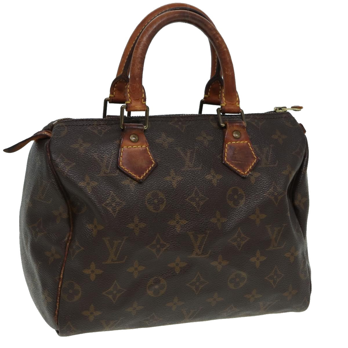 LOUIS VUITTON Monogram Speedy 25 Hand Bag M41528 LV Auth yk14001