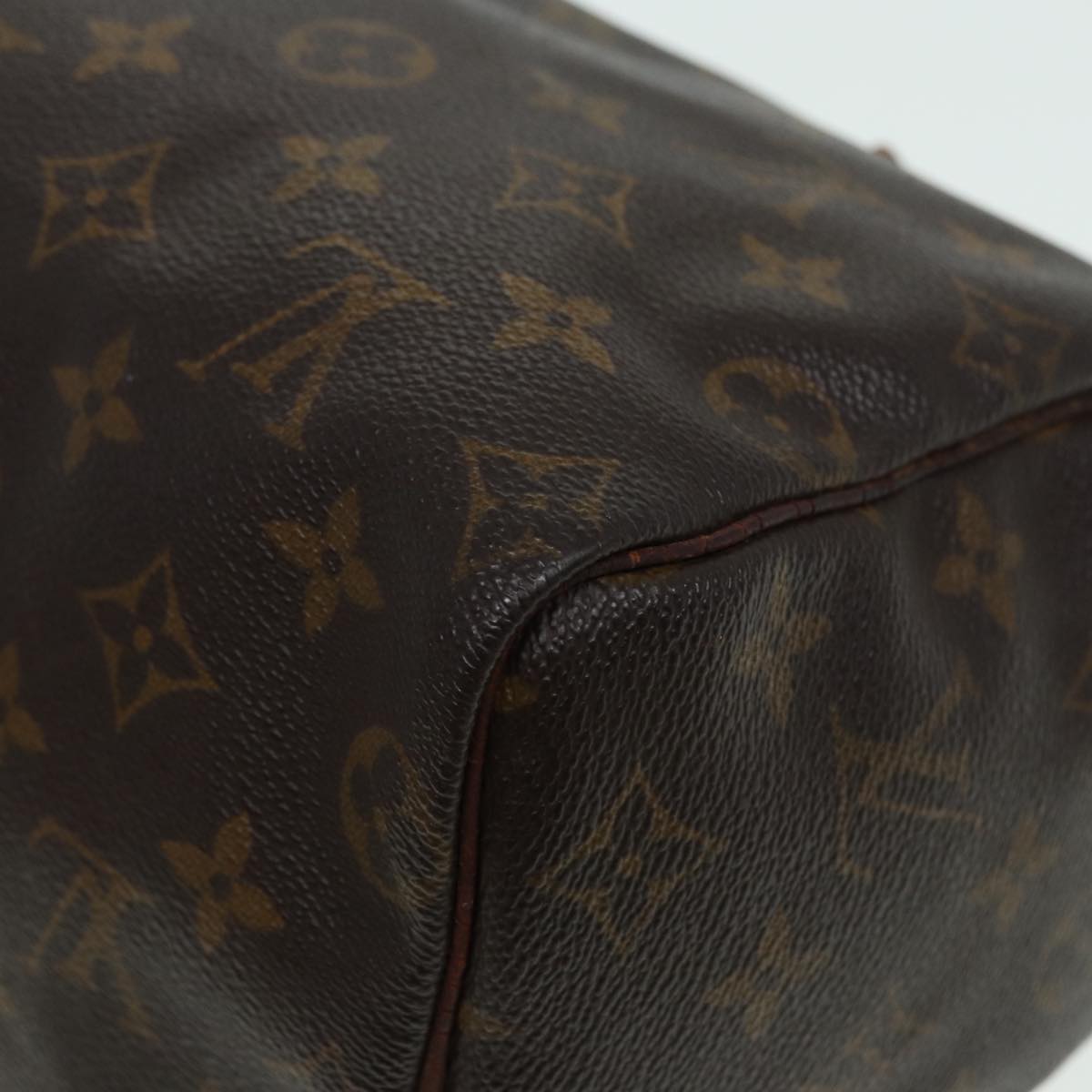 LOUIS VUITTON Monogram Speedy 25 Hand Bag M41528 LV Auth yk14001