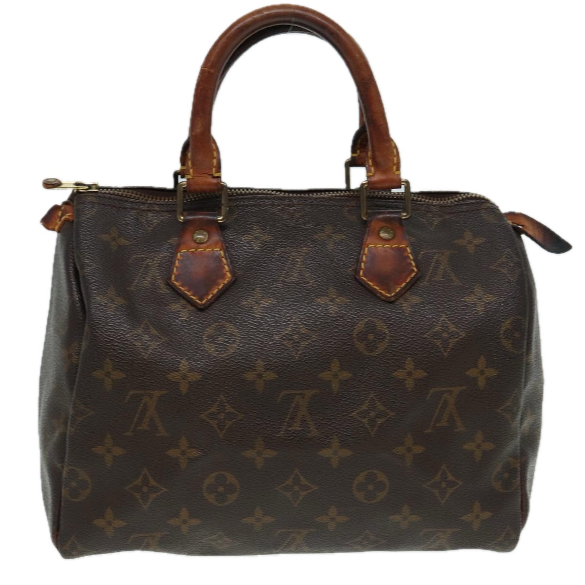 LOUIS VUITTON Monogram Speedy 25 Hand Bag M41528 LV Auth yk14001