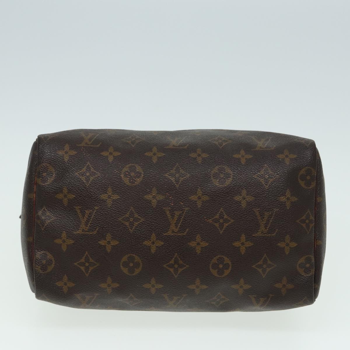 LOUIS VUITTON Monogram Speedy 25 Hand Bag M41528 LV Auth yk14001