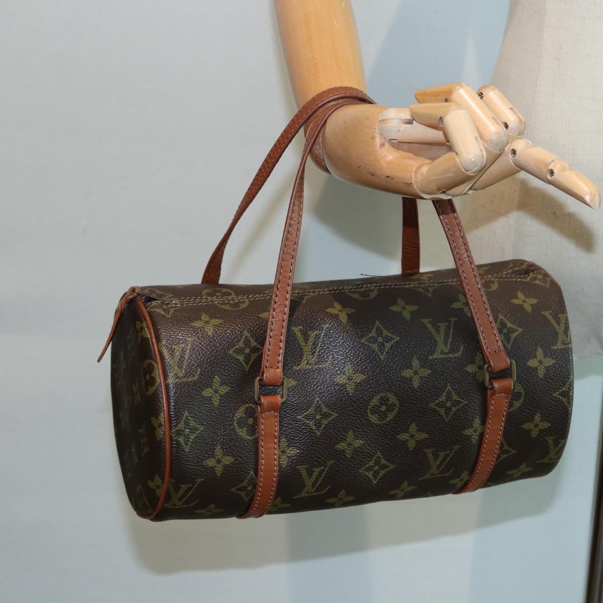 LOUIS VUITTON Monogram Papillon 26 Hand Bag Vintage M51386 LV Auth yk14009