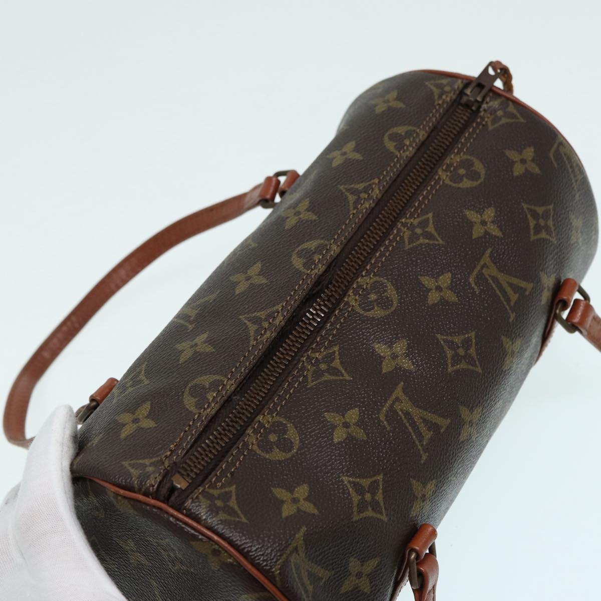 LOUIS VUITTON Monogram Papillon 26 Hand Bag Vintage M51386 LV Auth yk14009