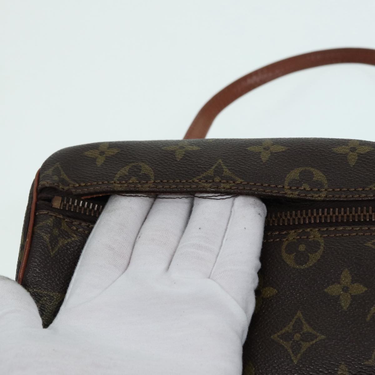 LOUIS VUITTON Monogram Papillon 26 Hand Bag Vintage M51386 LV Auth yk14009