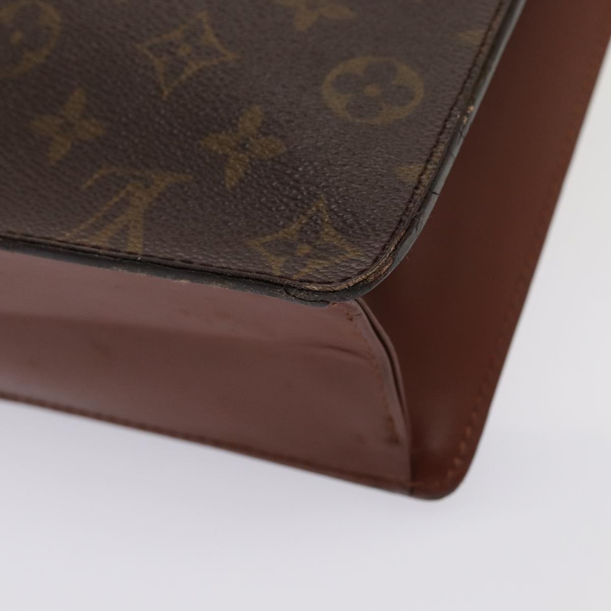 LOUIS VUITTON Monogram Monceau 28 Hand Bag 2way M51185 LV Auth yk14010