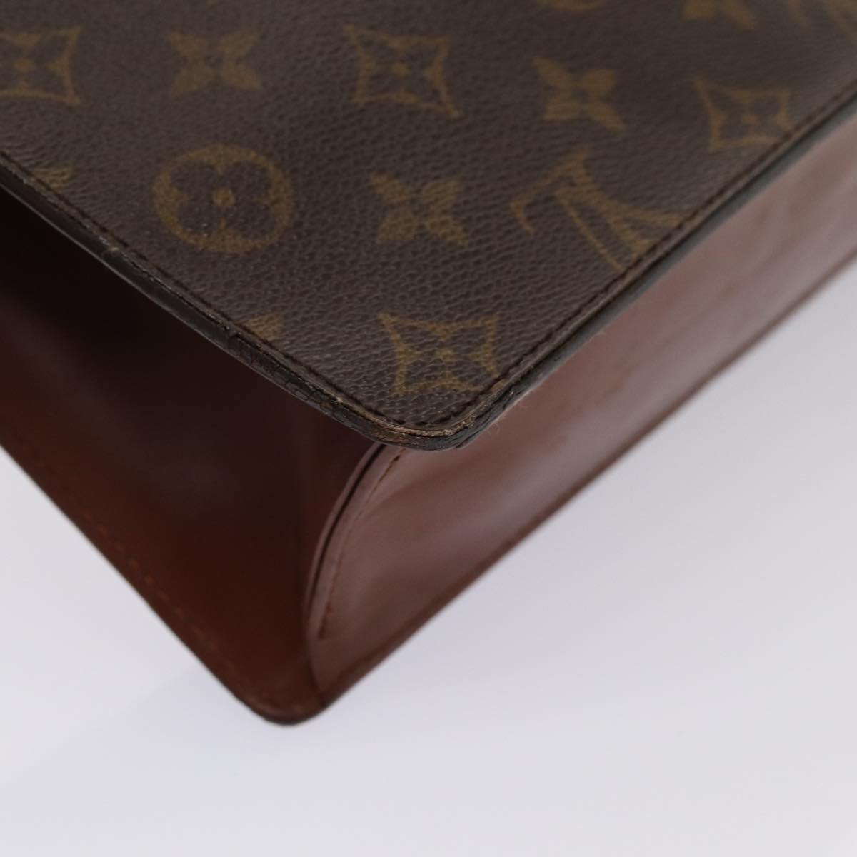 LOUIS VUITTON Monogram Monceau 28 Hand Bag 2way M51185 LV Auth yk14010