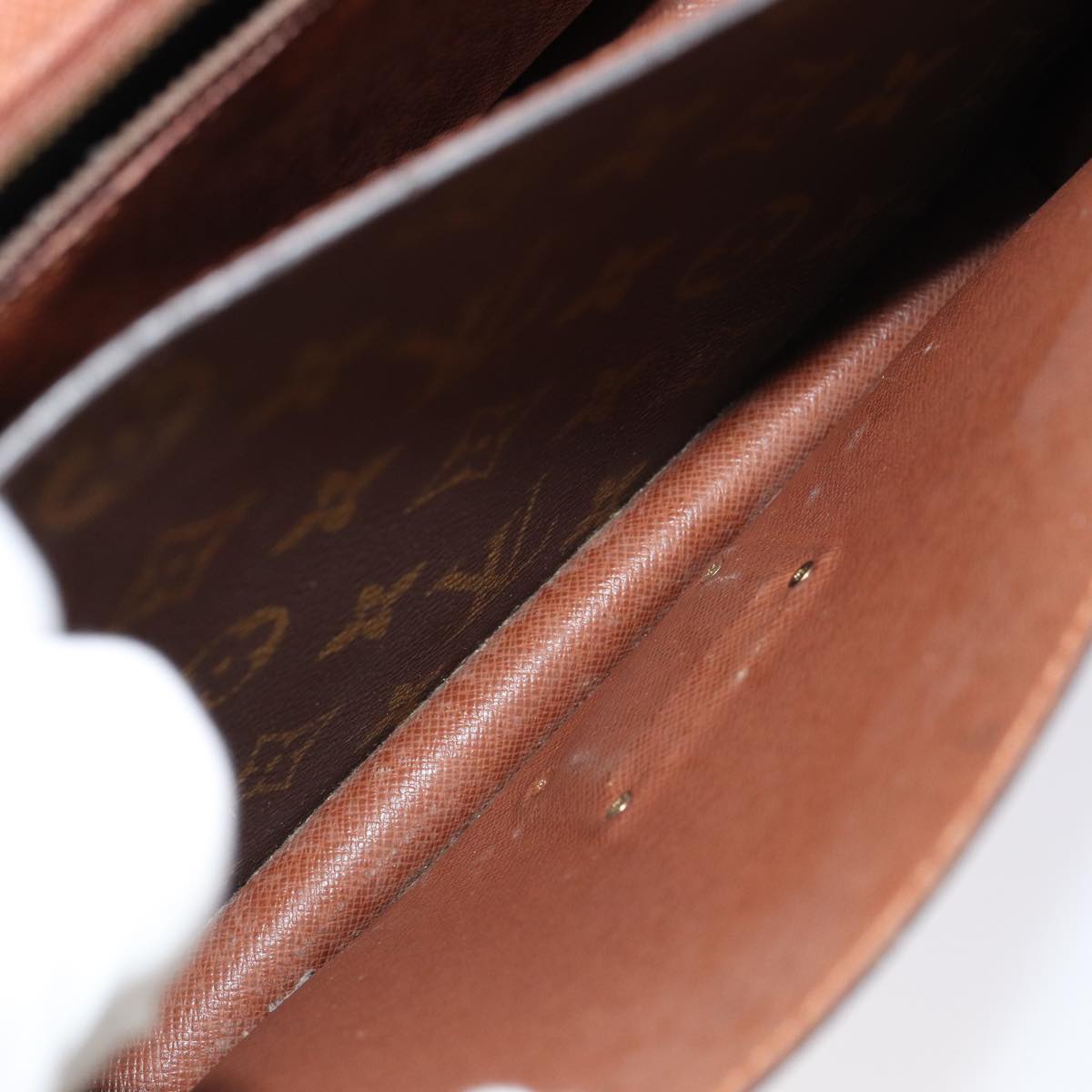 LOUIS VUITTON Monogram Monceau 28 Hand Bag 2way M51185 LV Auth yk14010