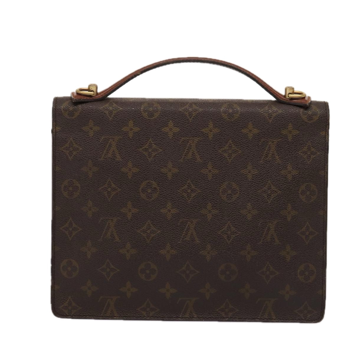 LOUIS VUITTON Monogram Monceau 28 Hand Bag 2way M51185 LV Auth yk14010 - 0