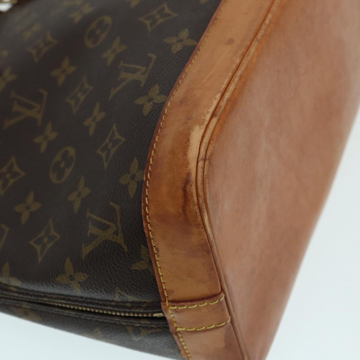 LOUIS VUITTON Monogram Alma Hand Bag M51130 LV Auth yk14011