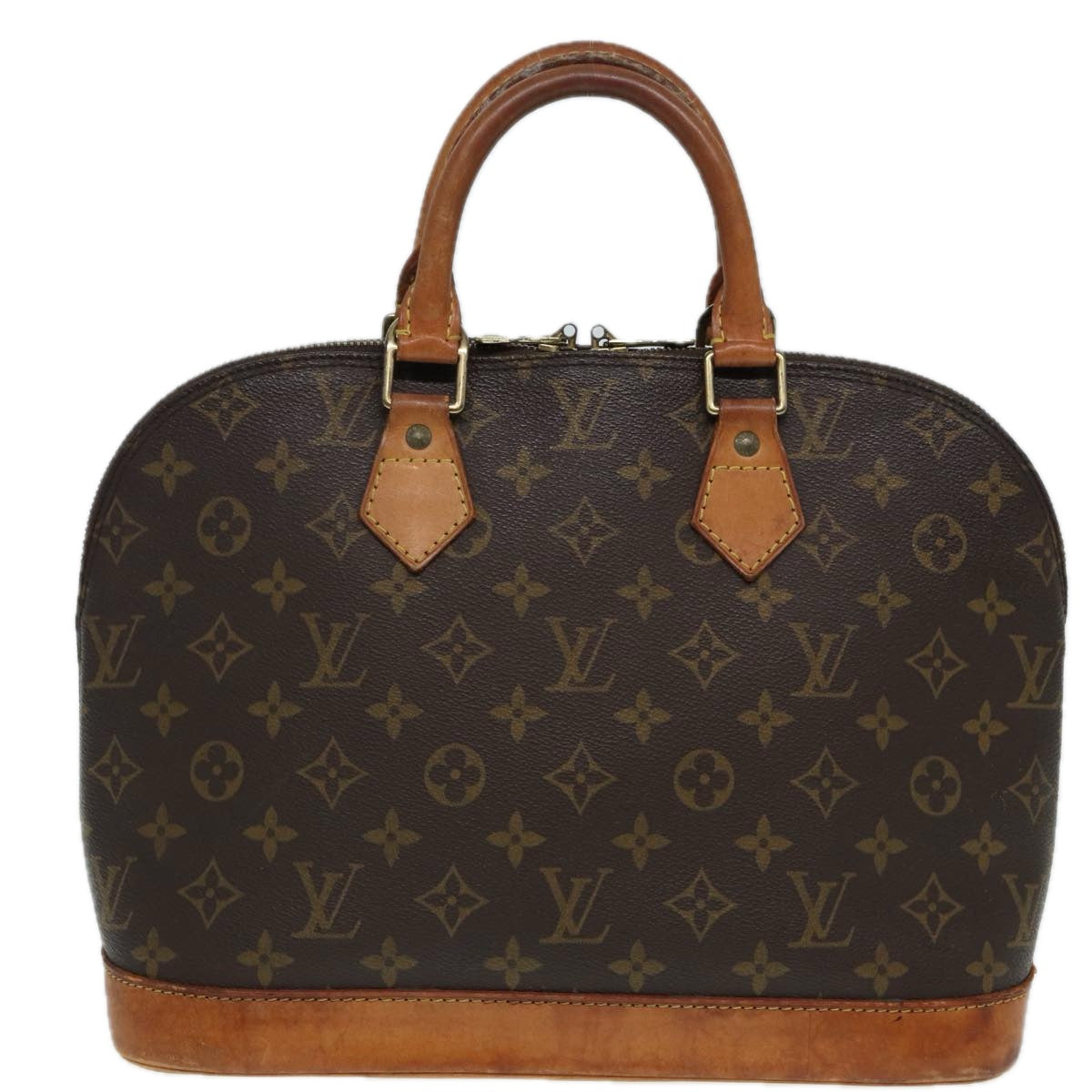 LOUIS VUITTON Monogram Alma Hand Bag M51130 LV Auth yk14011