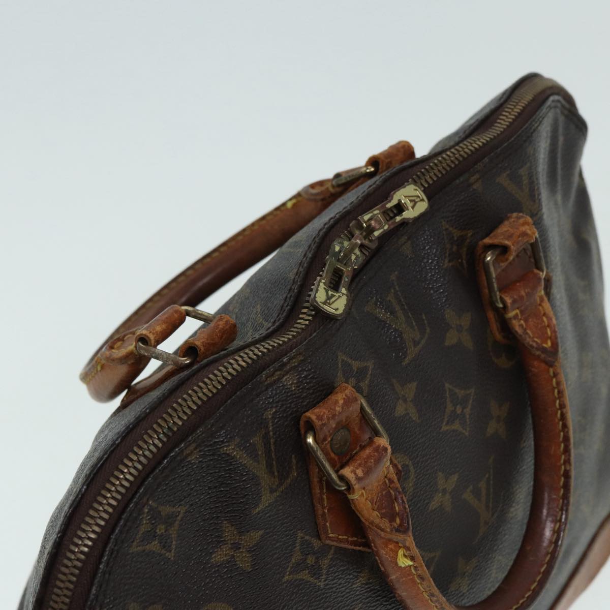 LOUIS VUITTON Monogram Alma Hand Bag M51130 LV Auth yk14013