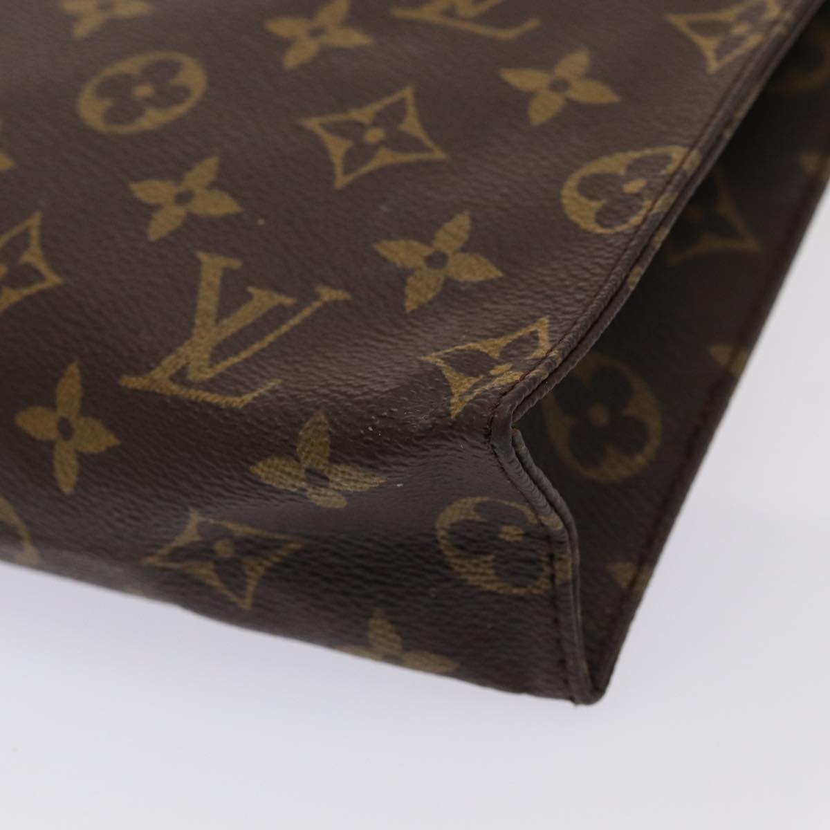 LOUIS VUITTON Monogram Poche Toilette 26 Pouch M47542 LV Auth yk14026