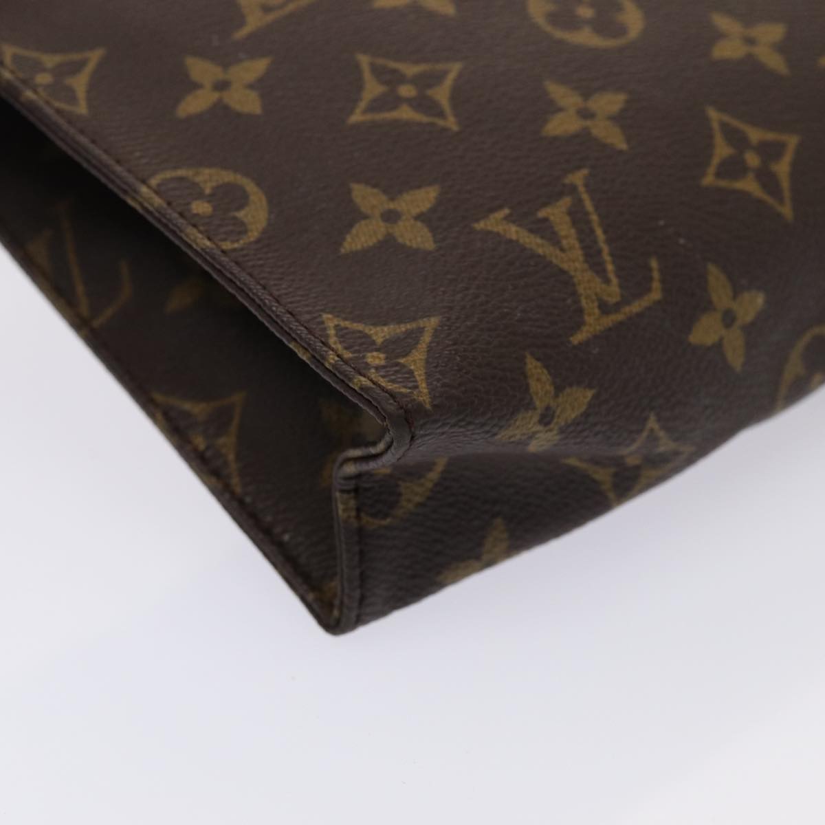 LOUIS VUITTON Monogram Poche Toilette 26 Pouch M47542 LV Auth yk14026