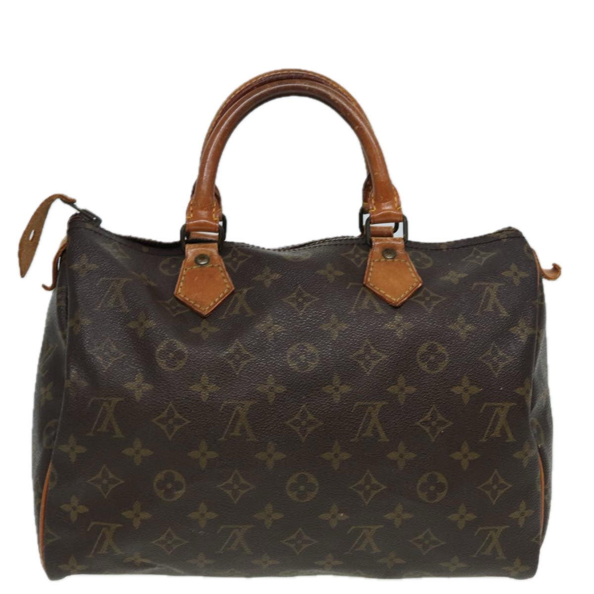 LOUIS VUITTON Monogram Speedy 30 Hand Bag Vintage M41526 LV Auth yk14031