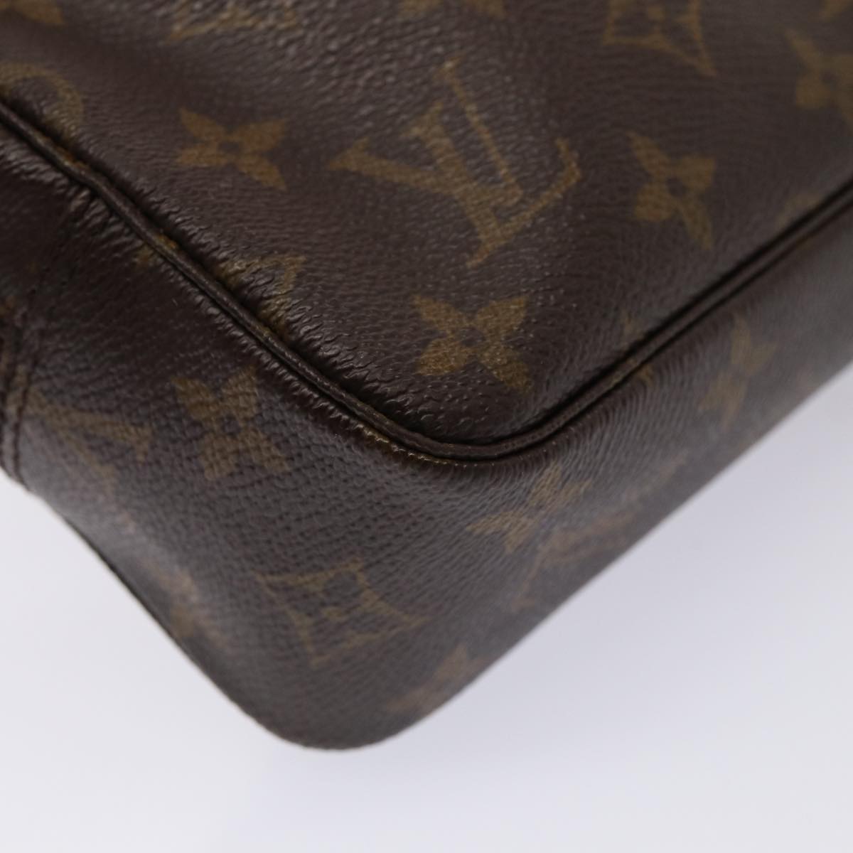 LOUIS VUITTON Monogram Trousse Toilette 23 Clutch Bag M47524 LV Auth yk14036