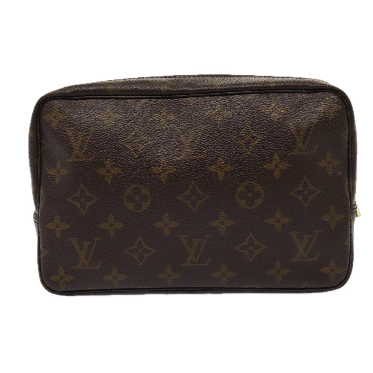 LOUIS VUITTON Monogram Trousse Toilette 23 Clutch Bag M47524 LV Auth yk14036