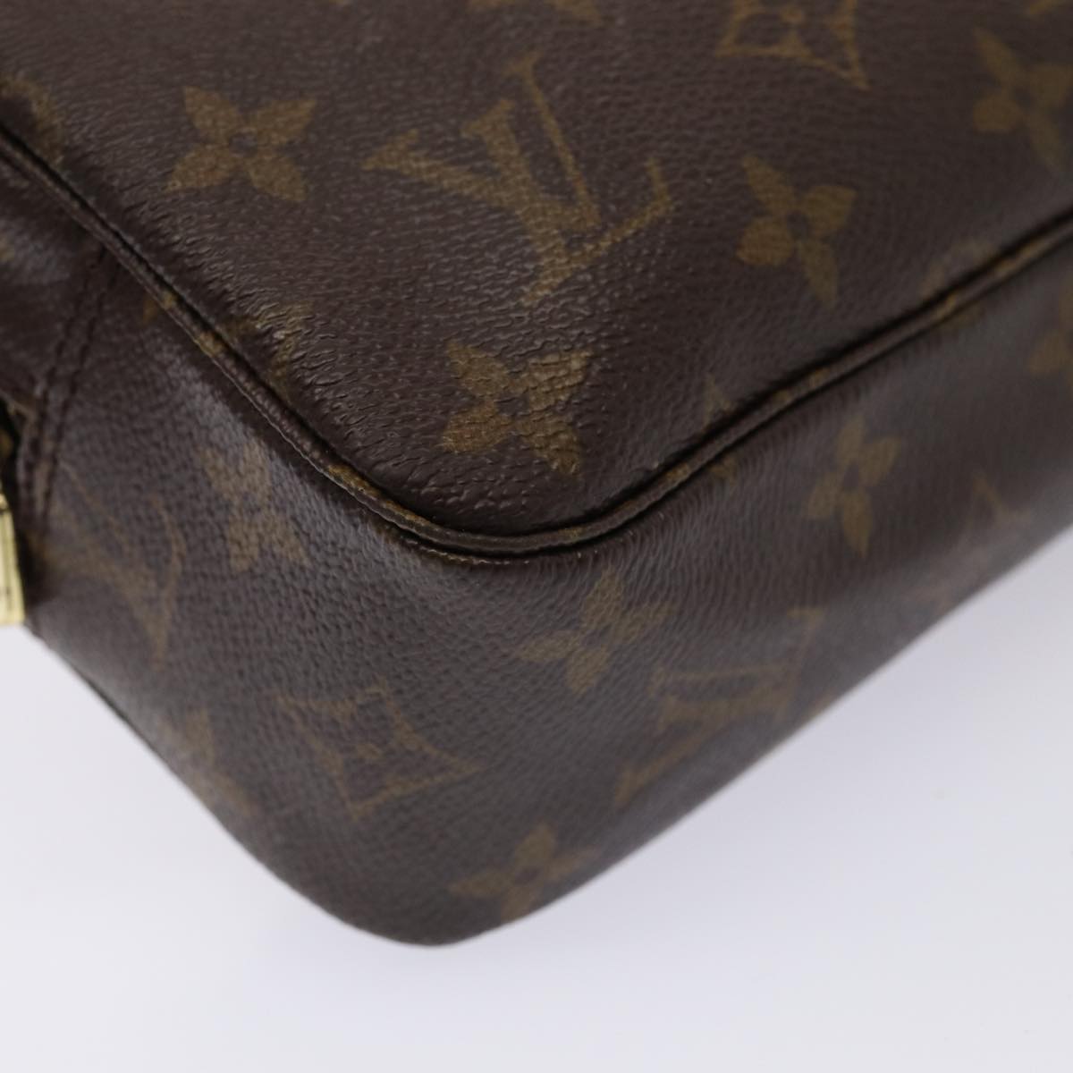 LOUIS VUITTON Monogram Trousse Toilette 23 Clutch Bag M47524 LV Auth yk14036