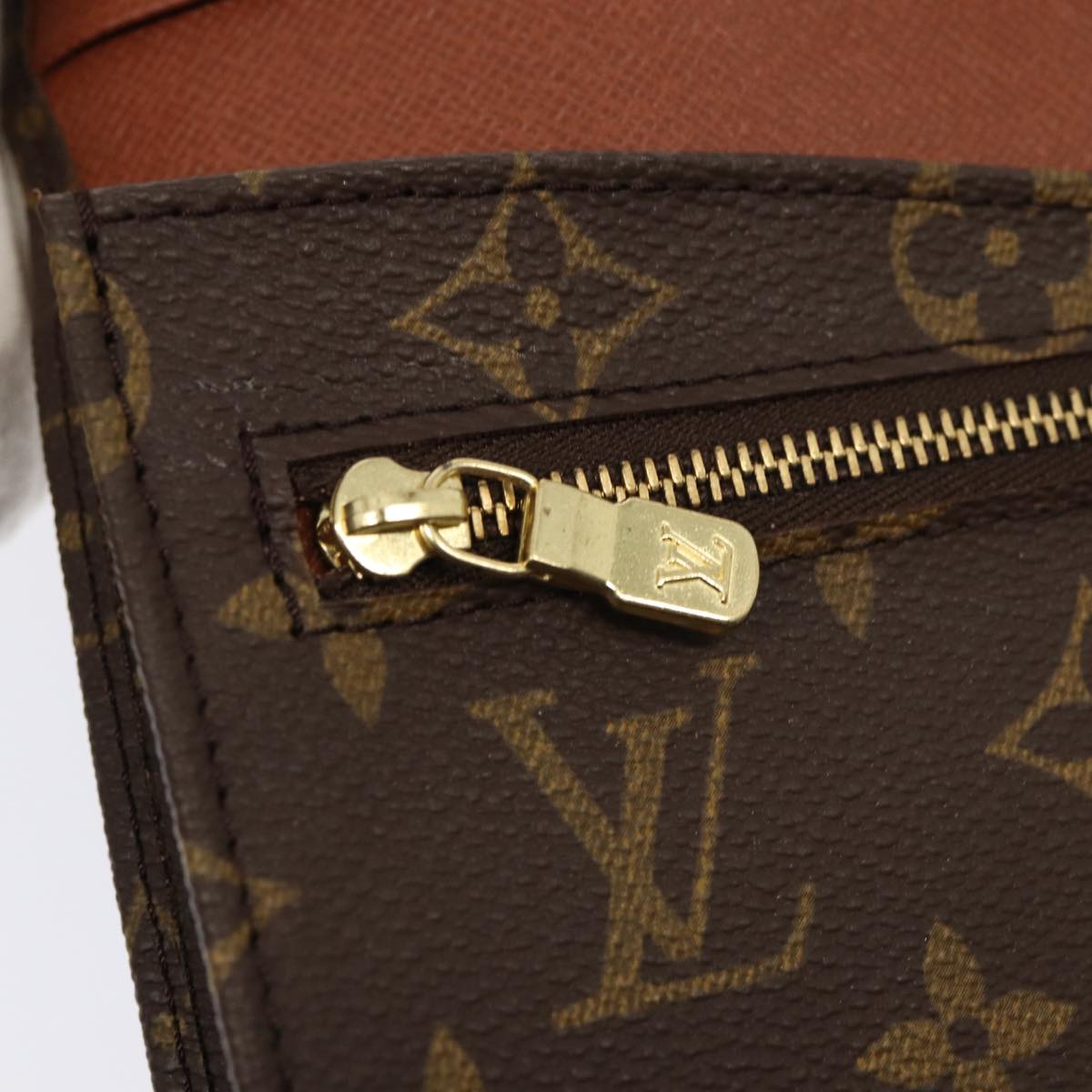 LOUIS VUITTON Monogram Pochette Rabat 23 Clutch Bag M51940 LV Auth yk14051