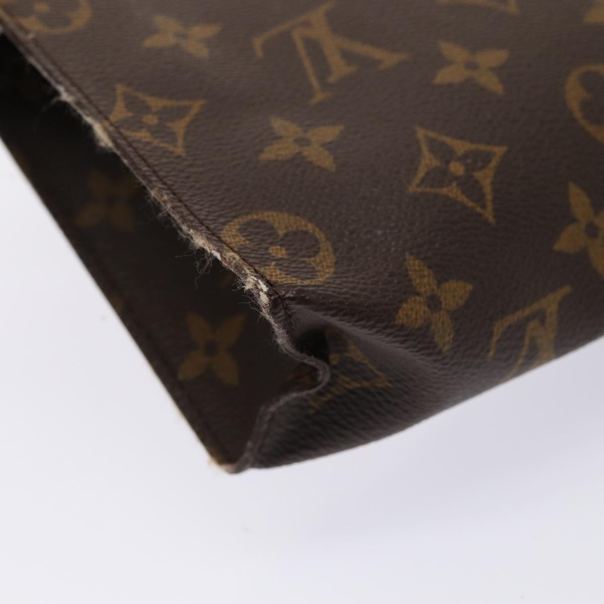 LOUIS VUITTON Monogram Poche Toilette 26 Pouch M47542 LV Auth yk14054