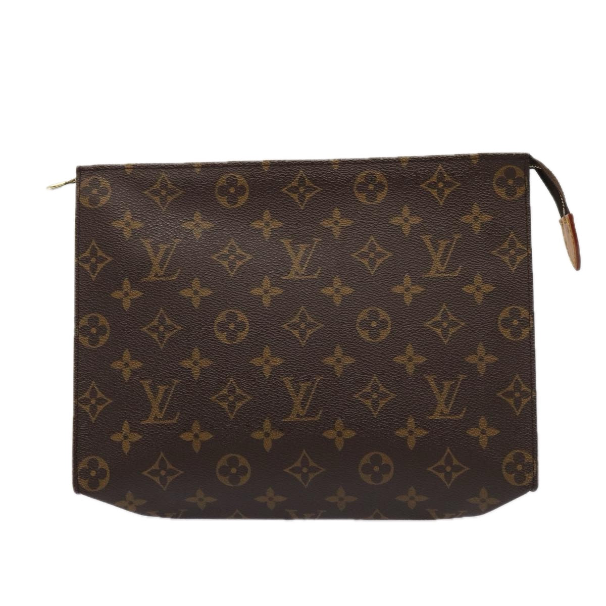 LOUIS VUITTON Monogram Poche Toilette 26 Pouch M47542 LV Auth yk14054