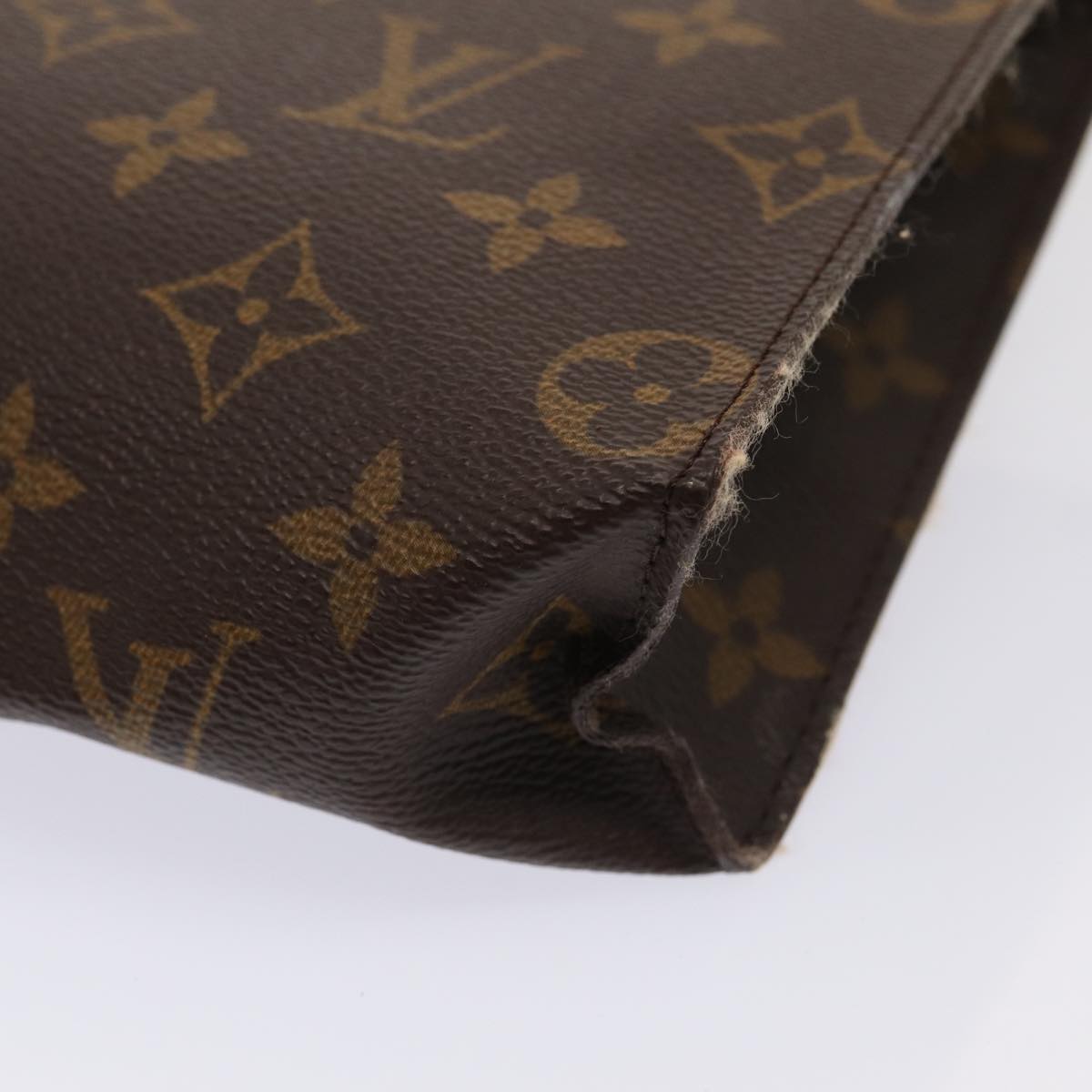 LOUIS VUITTON Monogram Poche Toilette 26 Pouch M47542 LV Auth yk14054