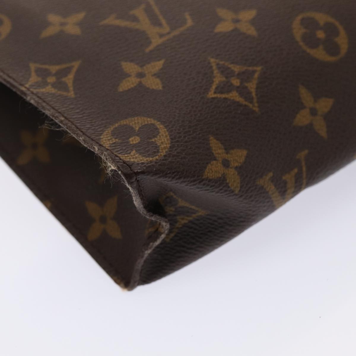 LOUIS VUITTON Monogram Poche Toilette 26 Pouch M47542 LV Auth yk14054