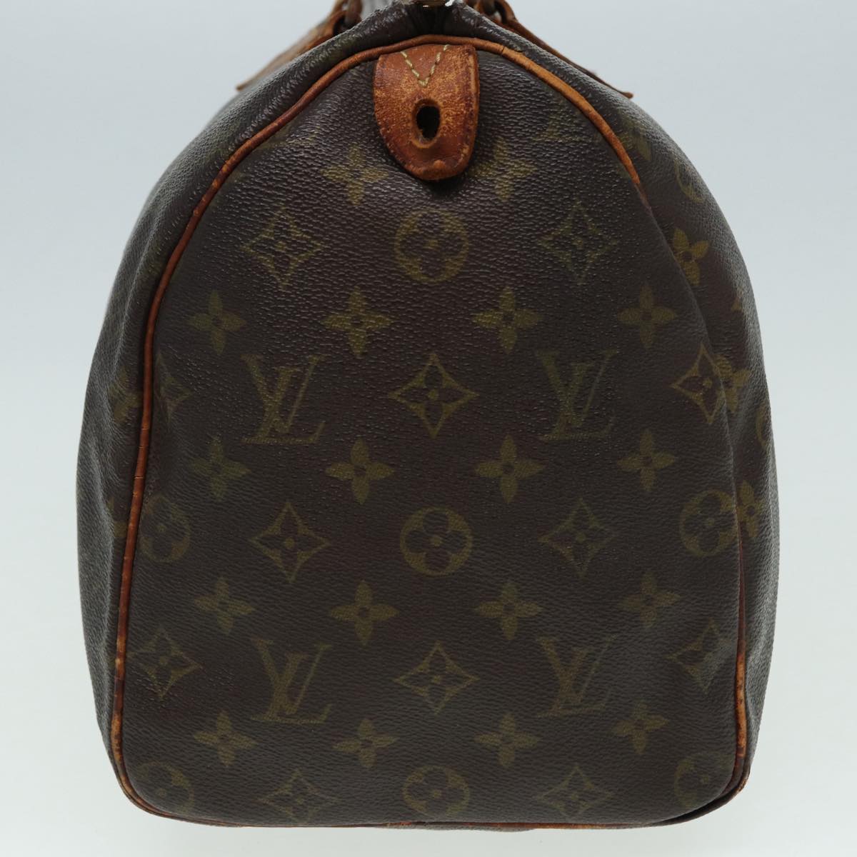 LOUIS VUITTON Monogram Speedy 35 Hand Bag M41524 LV Auth yk14056