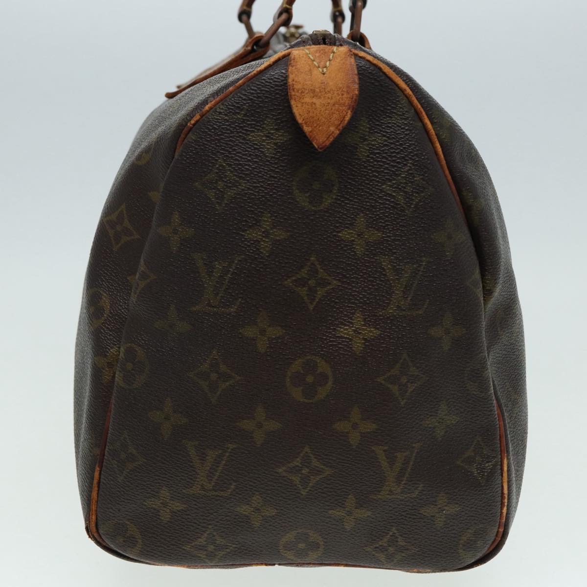 LOUIS VUITTON Monogram Speedy 35 Hand Bag M41524 LV Auth yk14056