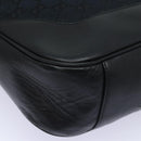 GUCCI Bamboo GG Canvas Hand Bag Black 001 4058 1705 Auth yk14057-15