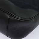 GUCCI Bamboo GG Canvas Hand Bag Black 001 4058 1705 Auth yk14057-16