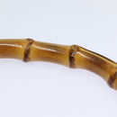 GUCCI Bamboo GG Canvas Hand Bag Black 001 4058 1705 Auth yk14057-8