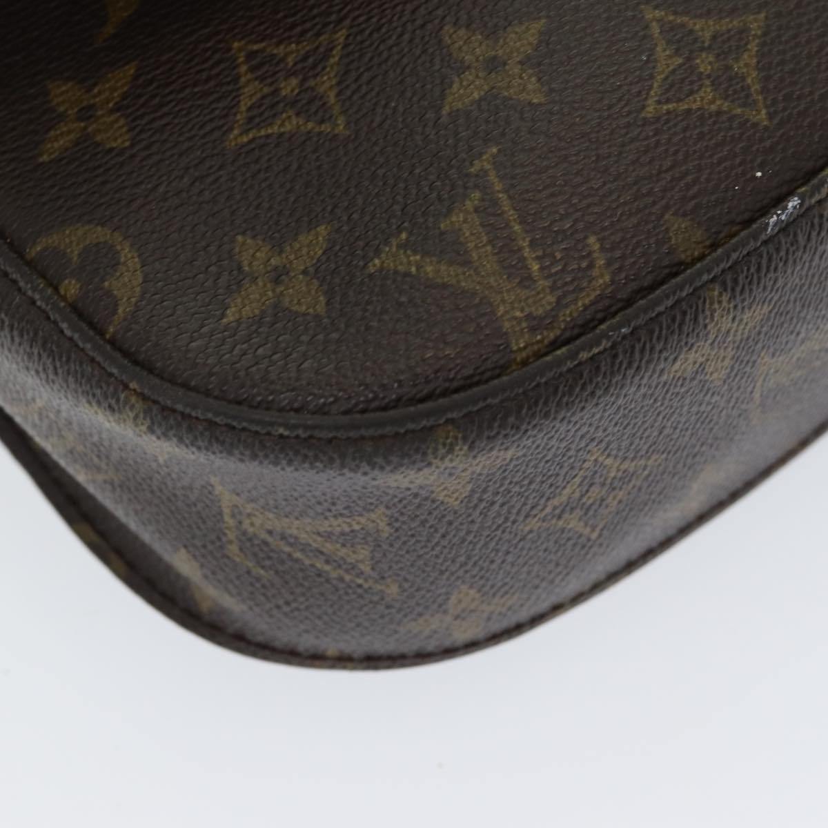 LOUIS VUITTON Monogram Saint Cloud GM Shoulder Bag M51242 LV Auth yk14060